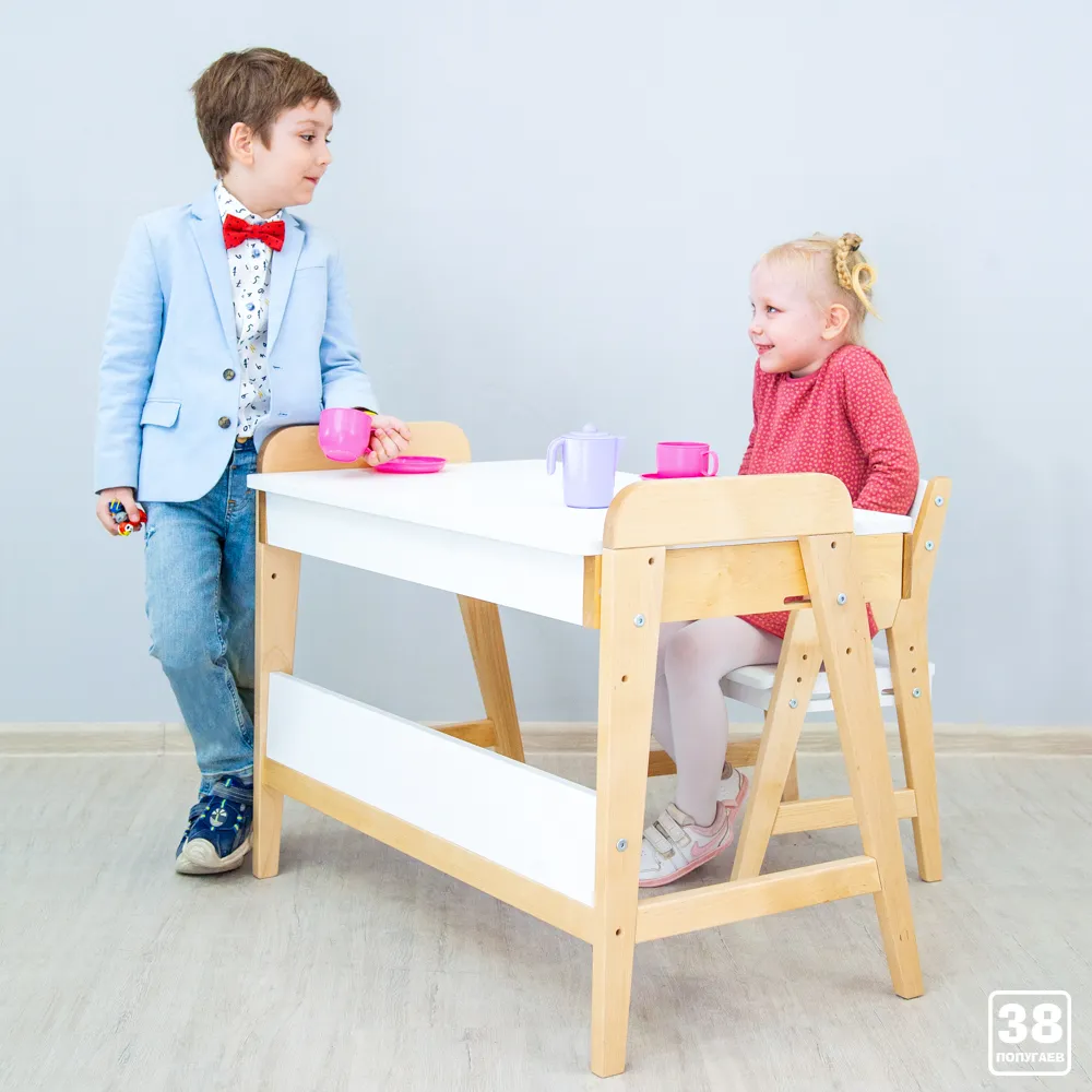 КОМБО набор №1 Растущий стол и стул для ребенка «Kids» 6