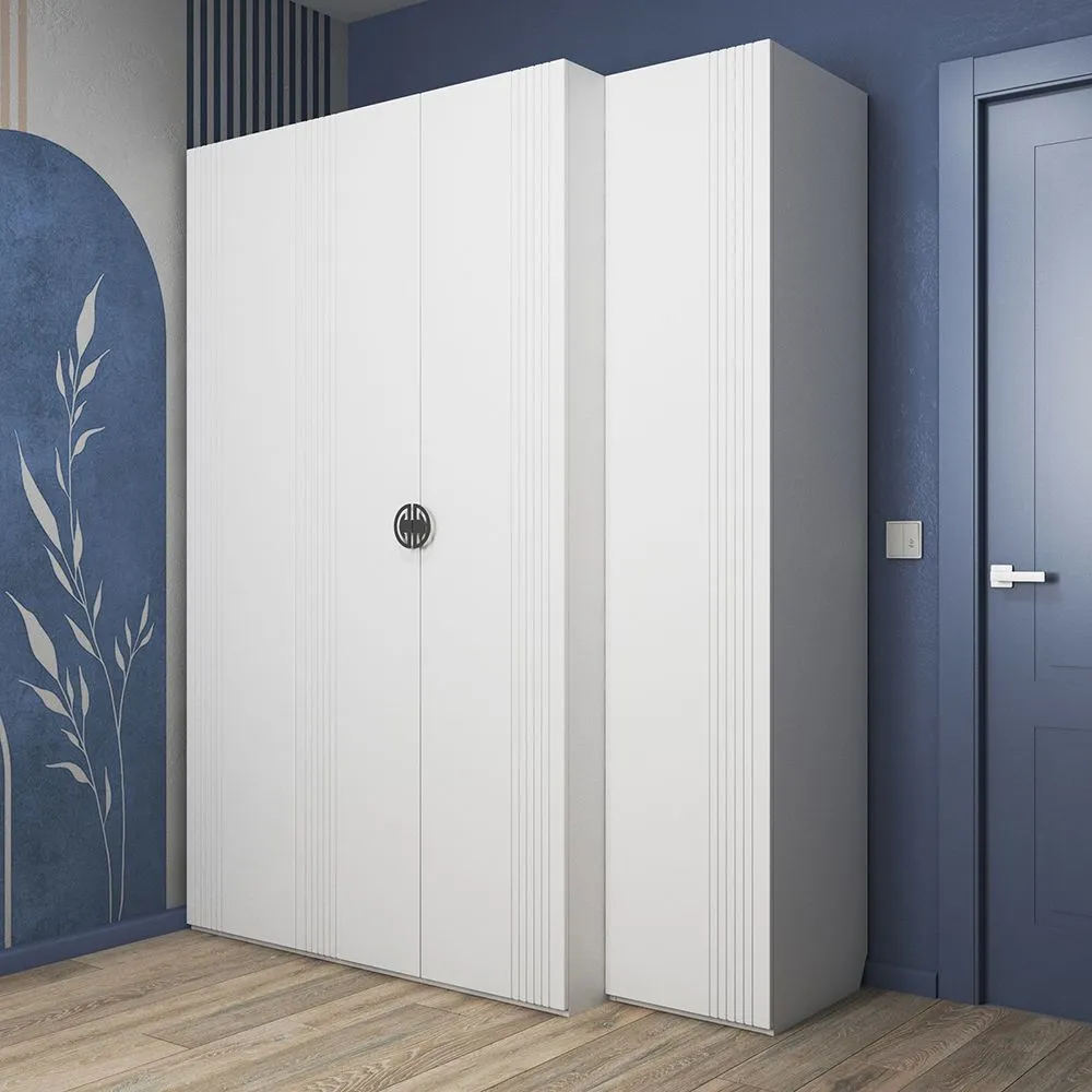 Шкафы белые 1