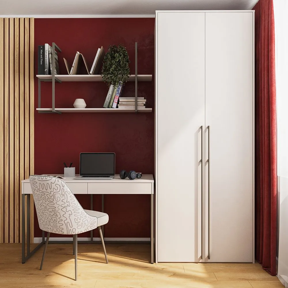 Письменный стол со шкафом «Тефия Графит» 1