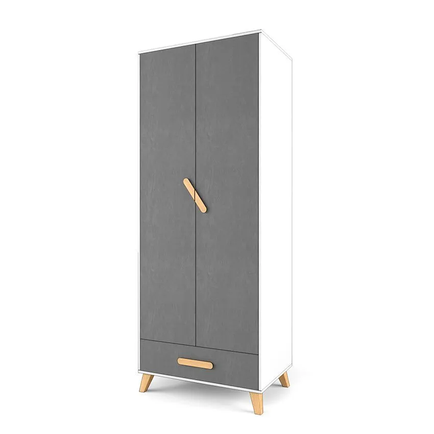 Шкаф 2+2 лайт Серый 1