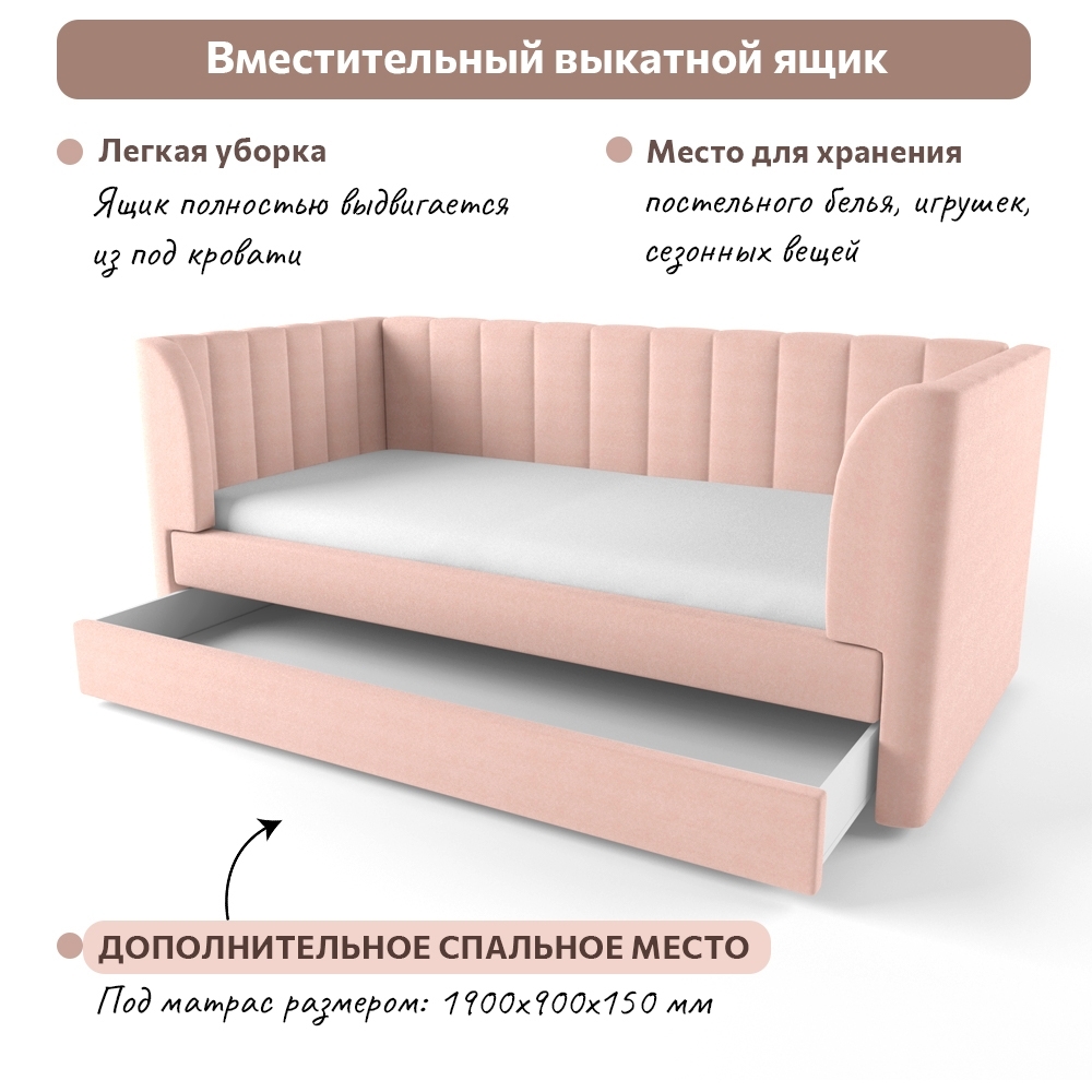 Кровать Мягкая Мишель Галатея 3