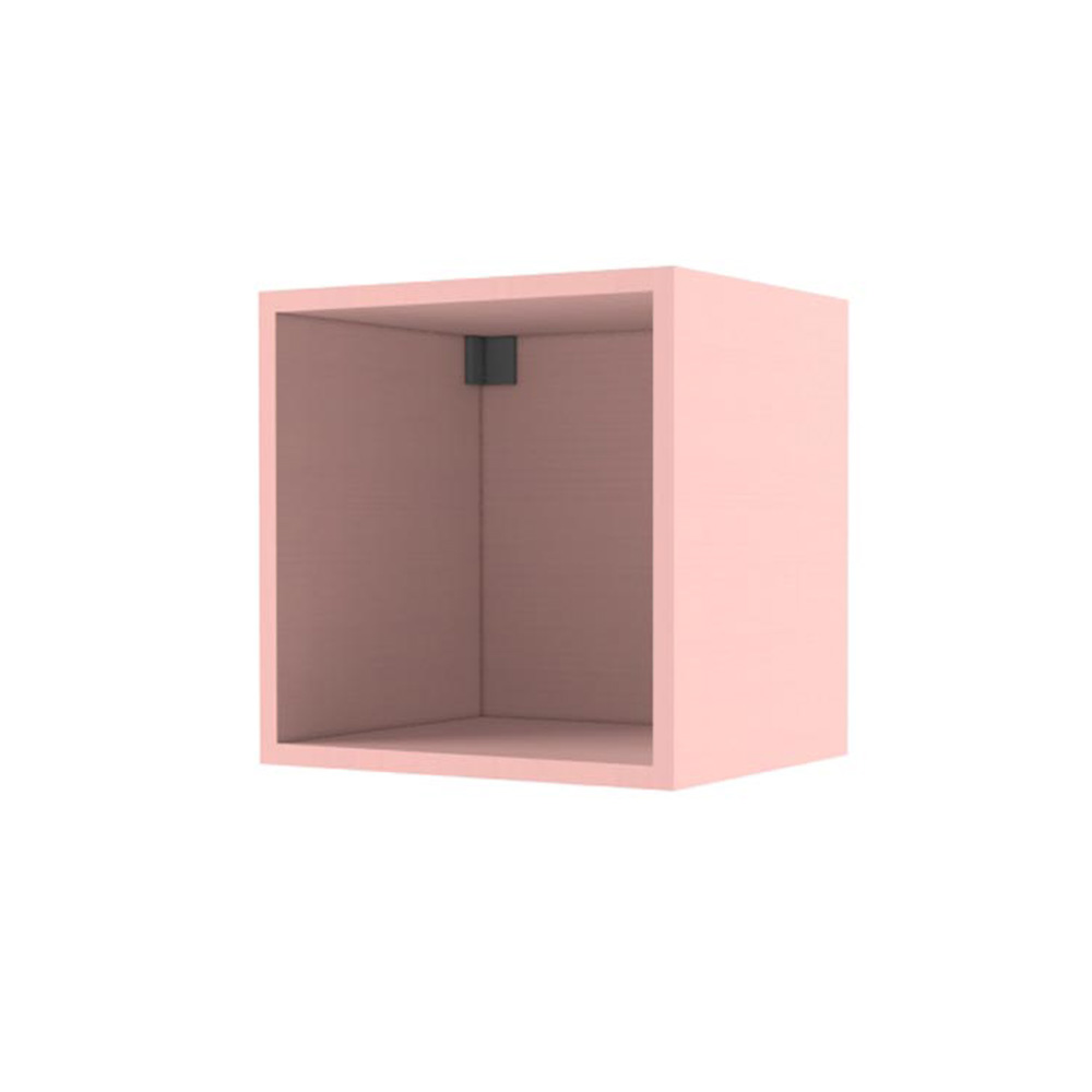 Полка куб розовая