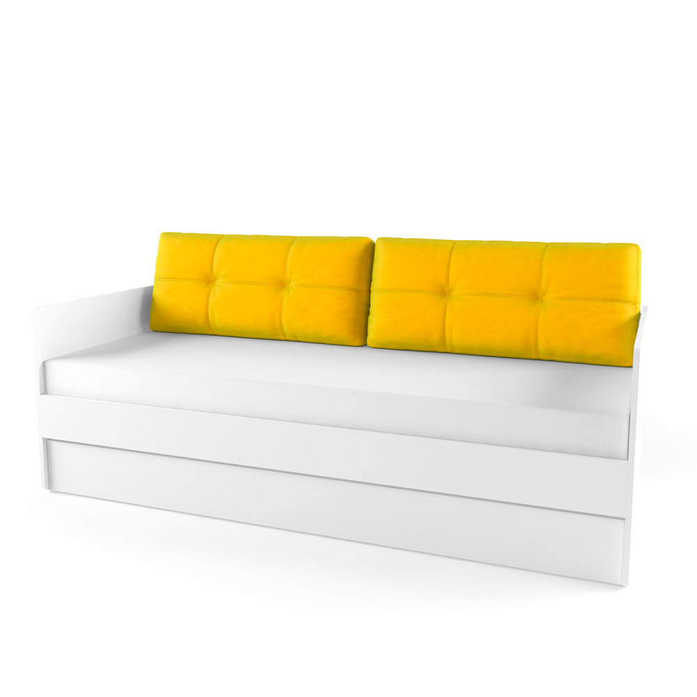 Подушка диванная  Желтая