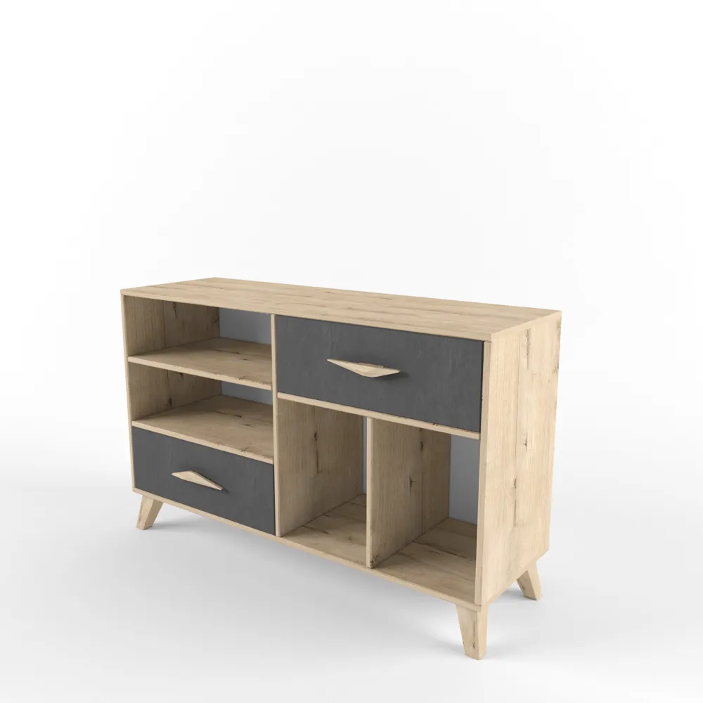 Тумба-комод «2+2» серый