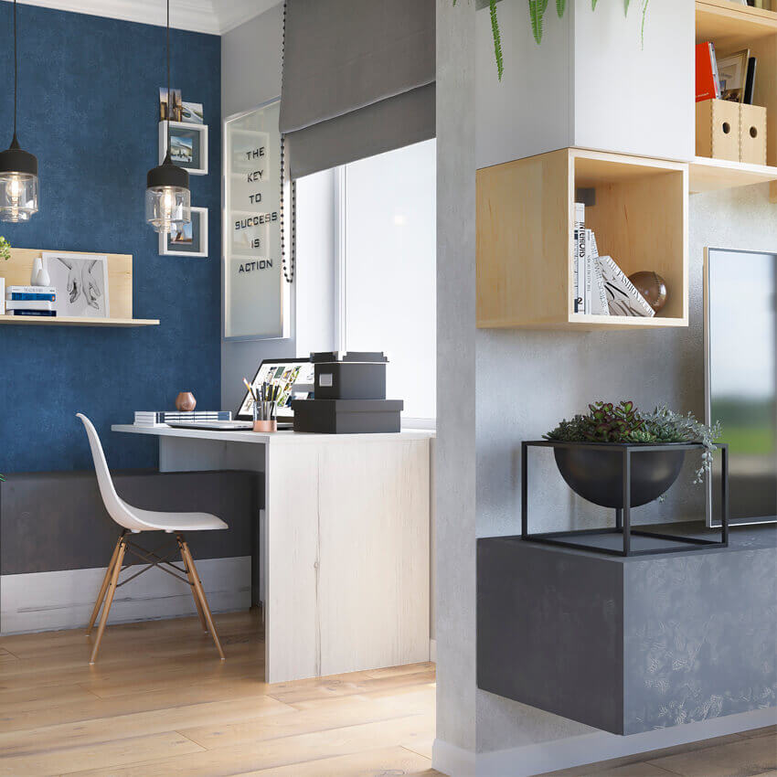 Дизайн однокомнатной квартиры – интересные идеи для организации стильного пространства (фото)