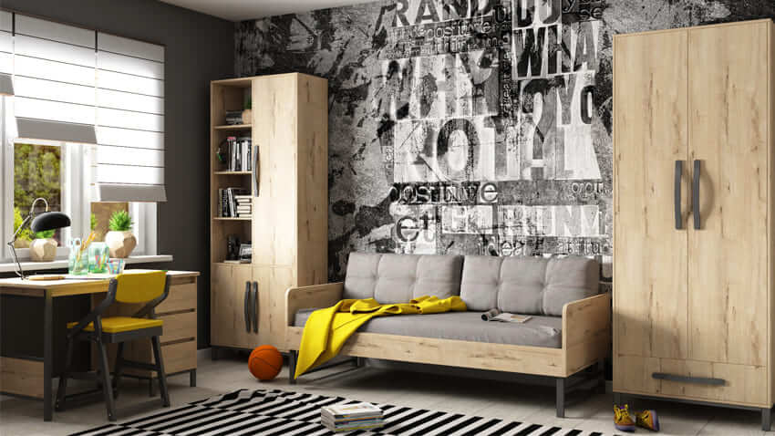 Детская комната в стиле лофт: 50 идей дизайна интерьера с фото