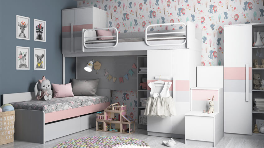 Популярные цветовые решения интерьеров детских комнат